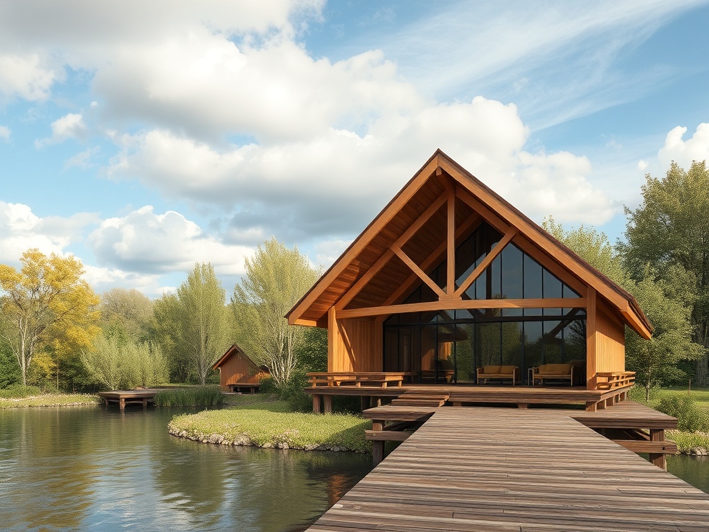 archipaq.ru | Применение инженерной древесины (Glulam) в мостовых конструкциях и общественных зданиях